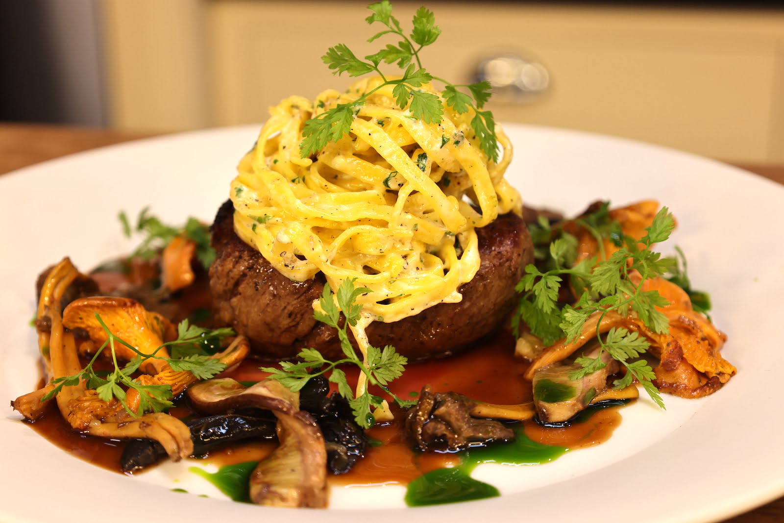 Steak & Truffle Tagliatelle